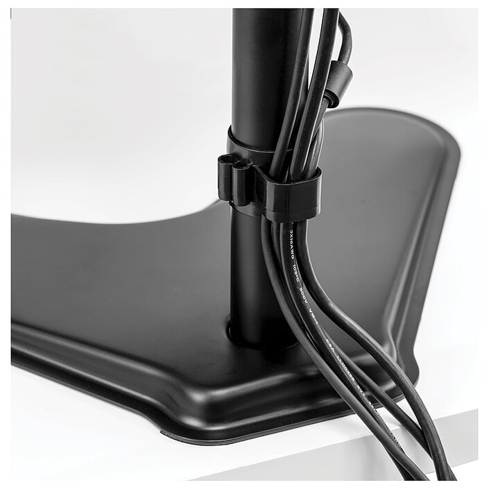 Fellowes Bras porte écran double vertical sur pied Professional Series pas cher