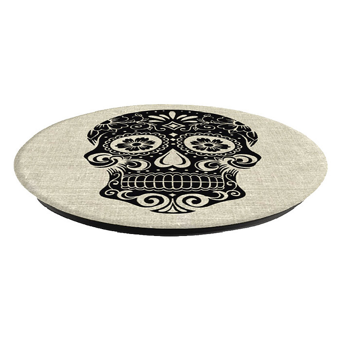 Avis PopSockets Tête de mort sur Lin