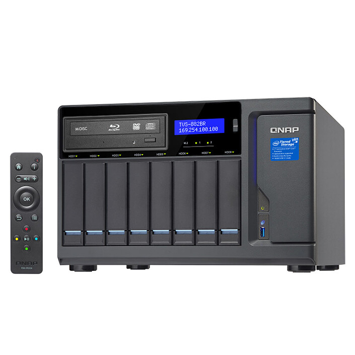 Avis QNAP TVS-882BRT3-ODD-i5-16G