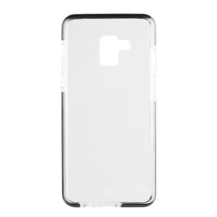 Avis xqisit Coque Mitico Bumper TPU Transparent/Noir Galaxy S9+