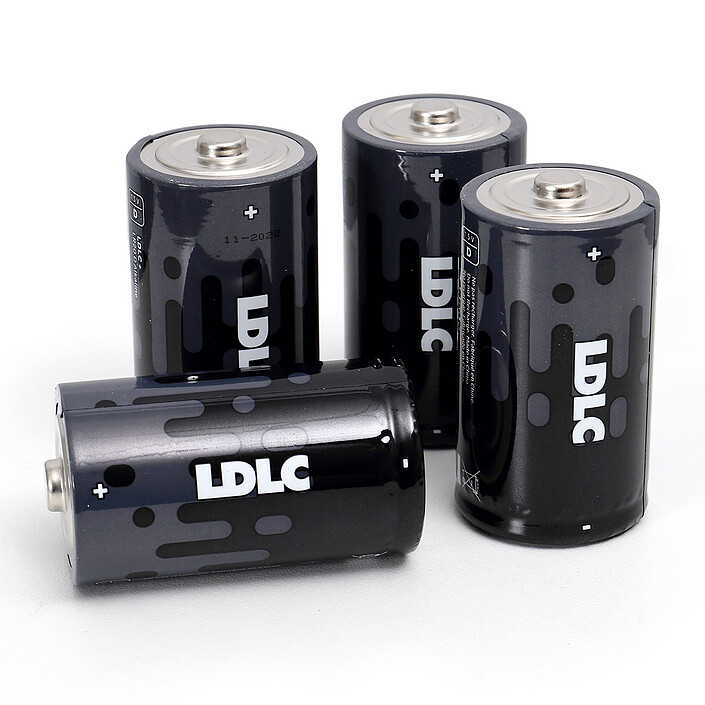 LDLC+ ALK D - 40 alkaline D cells (LR20)