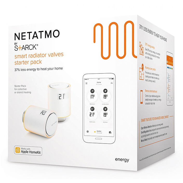 Netatmo Kit de démarrage vannes connectées pas cher