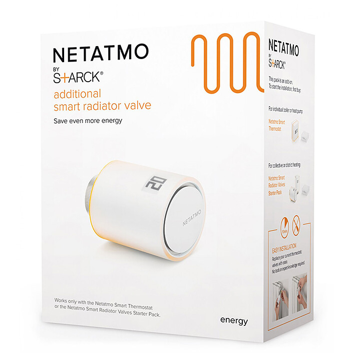 Netatmo Vanne Connectée Additionnelle pas cher