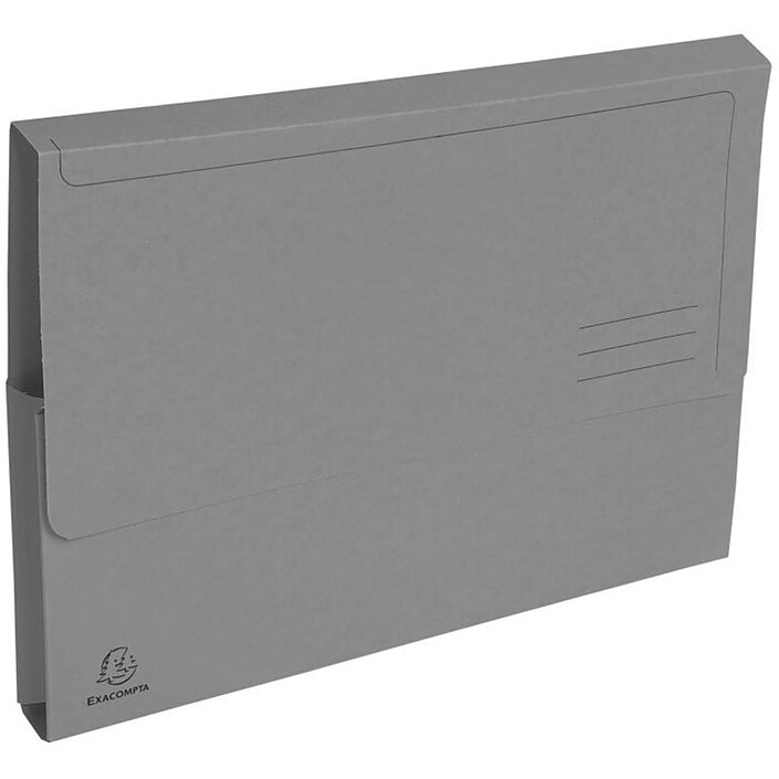Exacompta Forever Chemises Poche Gris x 50