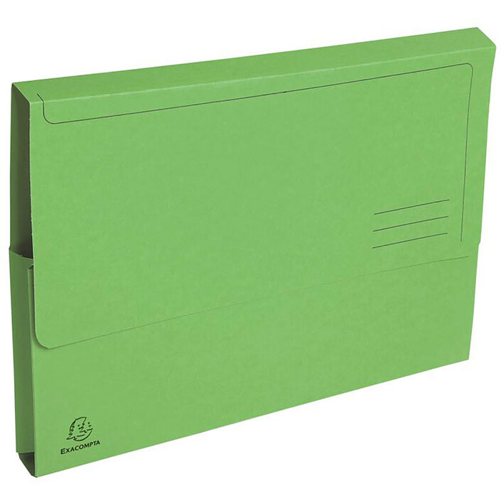 Exacompta Forever Chemises Poche Vert x 50