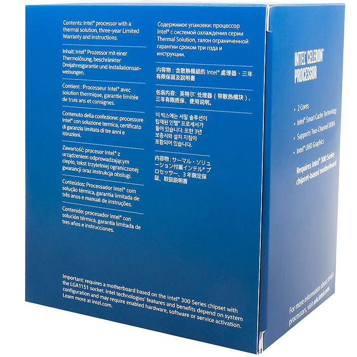 Acheter Intel Celeron G4930 (3.2 GHz)