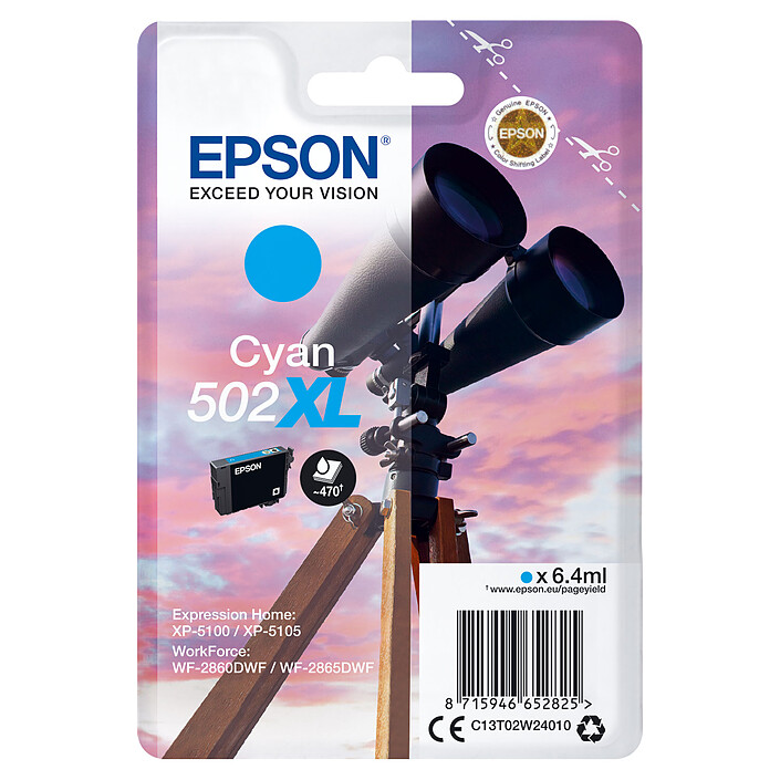 Epson Binocolo 502XL Ciano