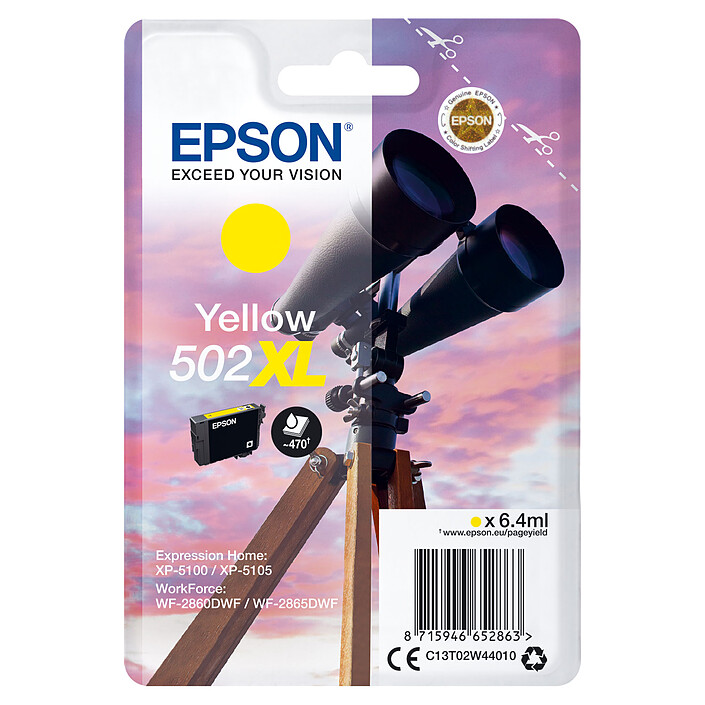 Epson Binoculares 502XL Amarillo