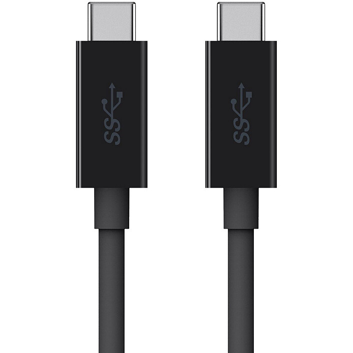 Belkin Câble USB-C pour moniteur (F2CU049bt2M-BLK)