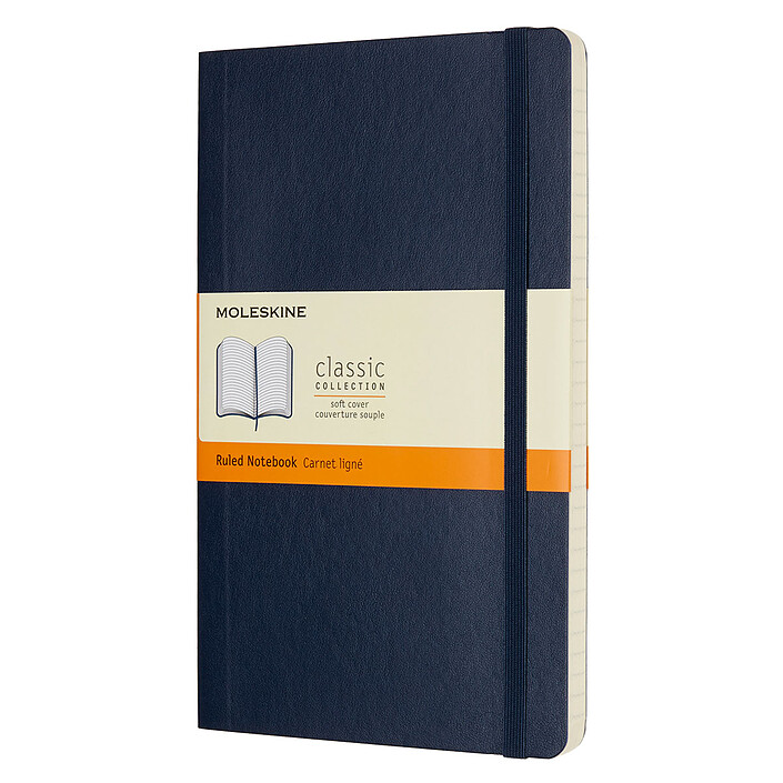 Moleskine Classic Soft Large Ruled Bleu
