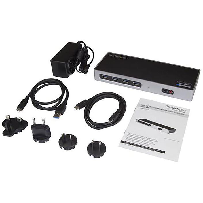 Avis StarTech.com Station d'accueil PC double affichage 4K