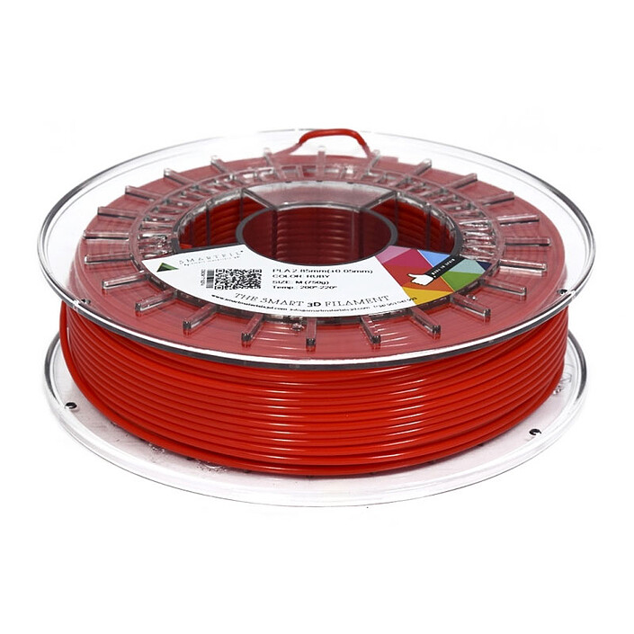 Smartfil Bobine PLA 2.85mm 750g - Rouge