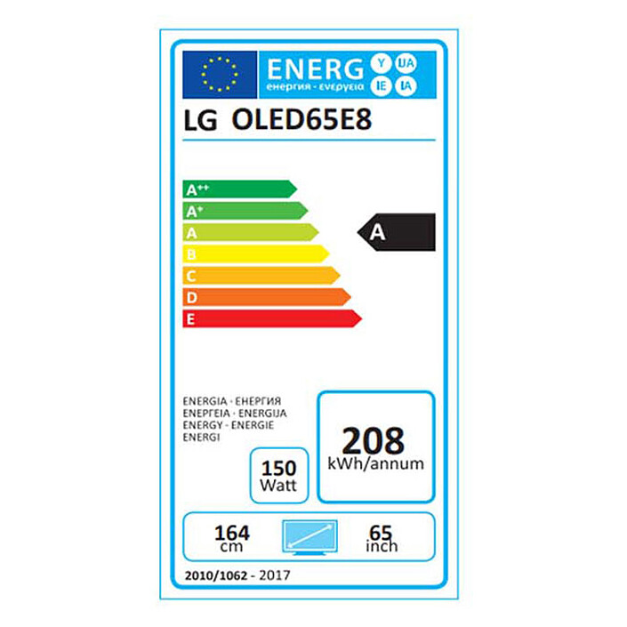 LG OLED65E8 pas cher