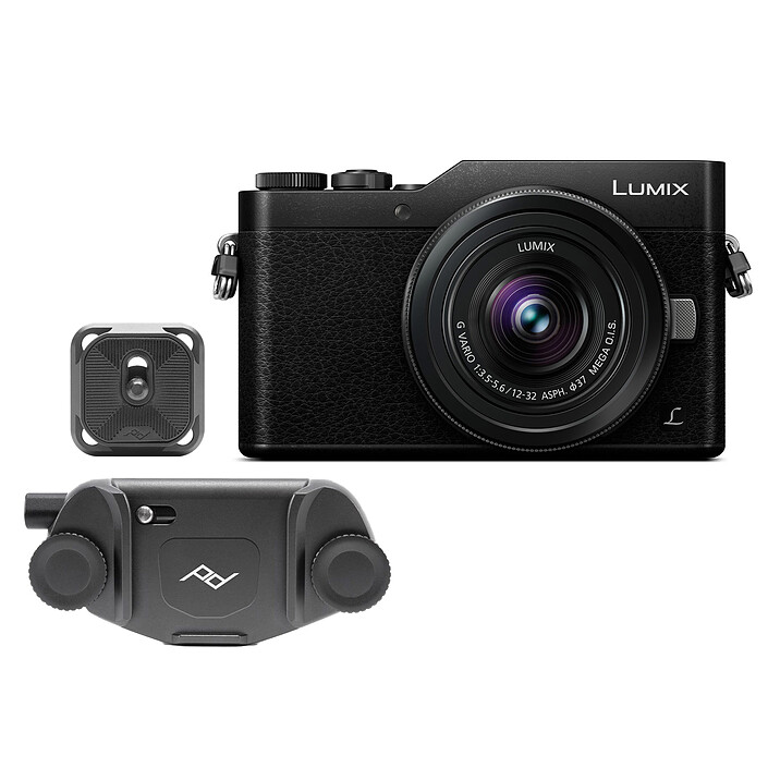 Panasonic Lumix DC-GX800 Noir + 12-32 mm + Peak Design Capture v3 Noir