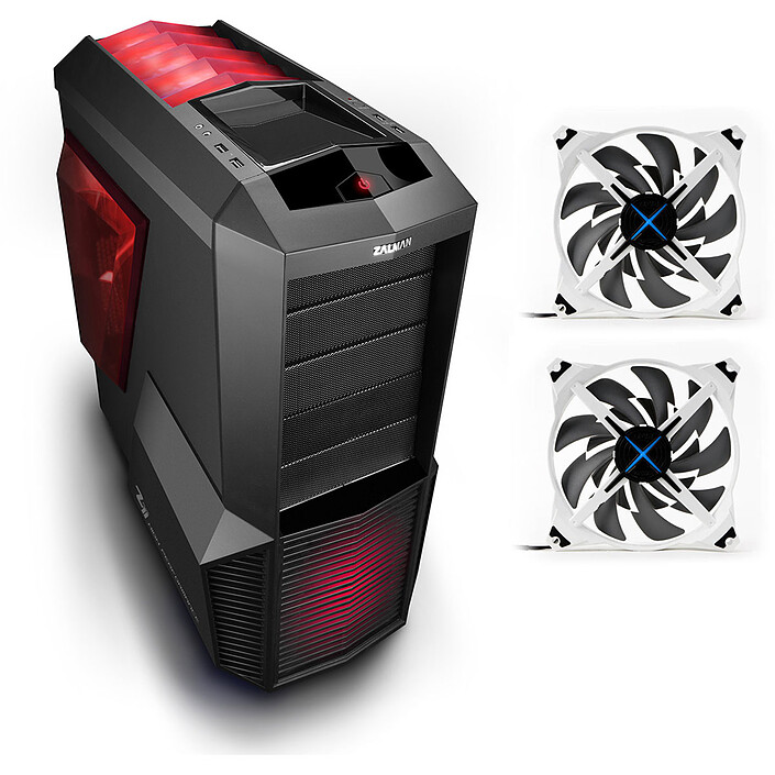 Zalman Z11 Plus HF1 + 2 Zalman ZM-DF14