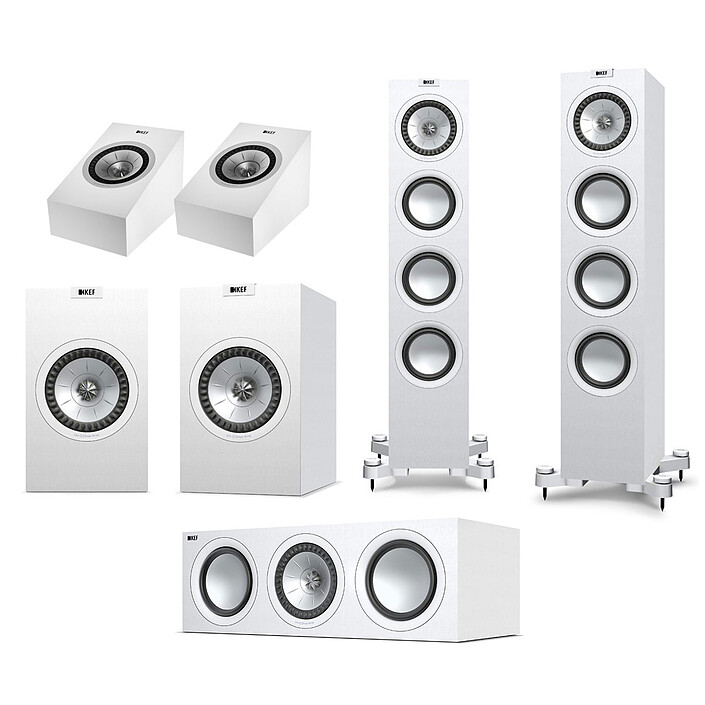 KEF Q550 System Atmos Blanc