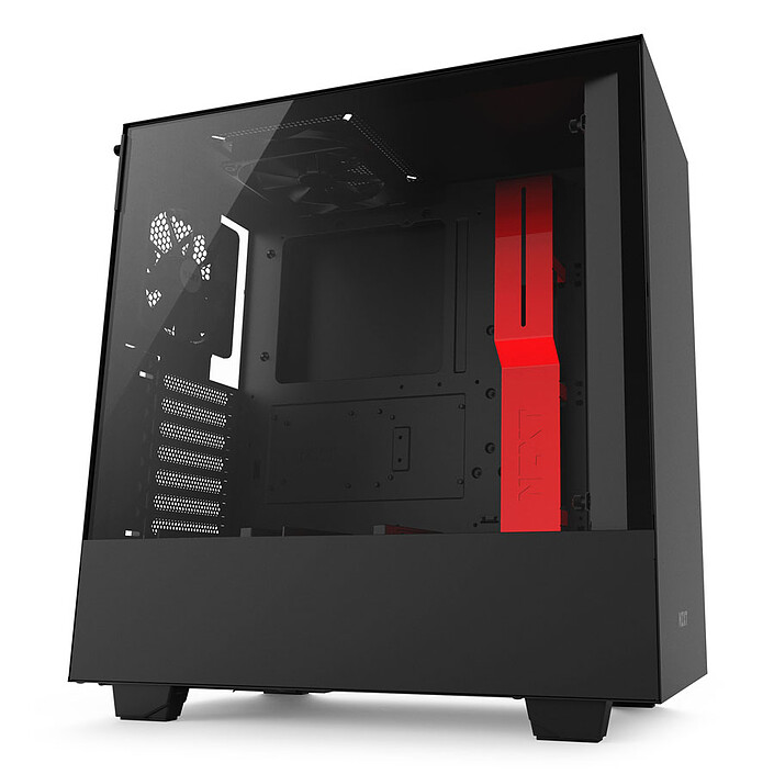 NZXT H500 (noir/rouge)