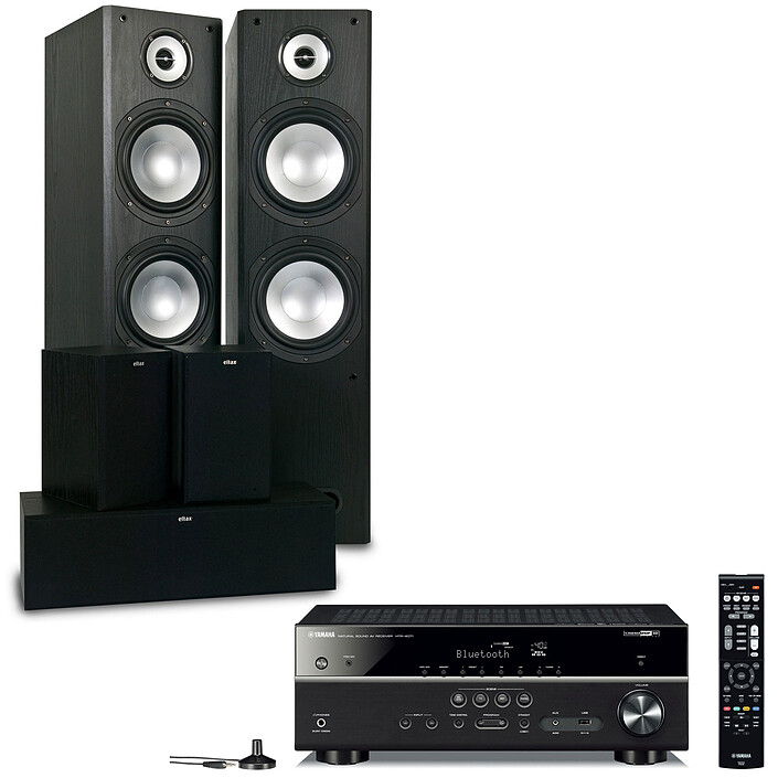 Yamaha HTR-4071 Noir + Eltax Idaho 5.0