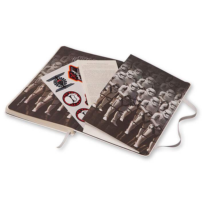 Moleskine Star Wars VII Storm Trooper Large Blanc pas cher