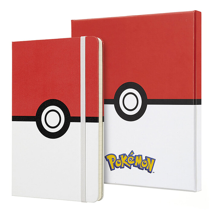  Moleskine Coffret Collection Pokémon Large Rouge/Blanc