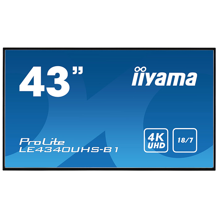 iiyama 43" LED - Prolite LE4340UHS-B1