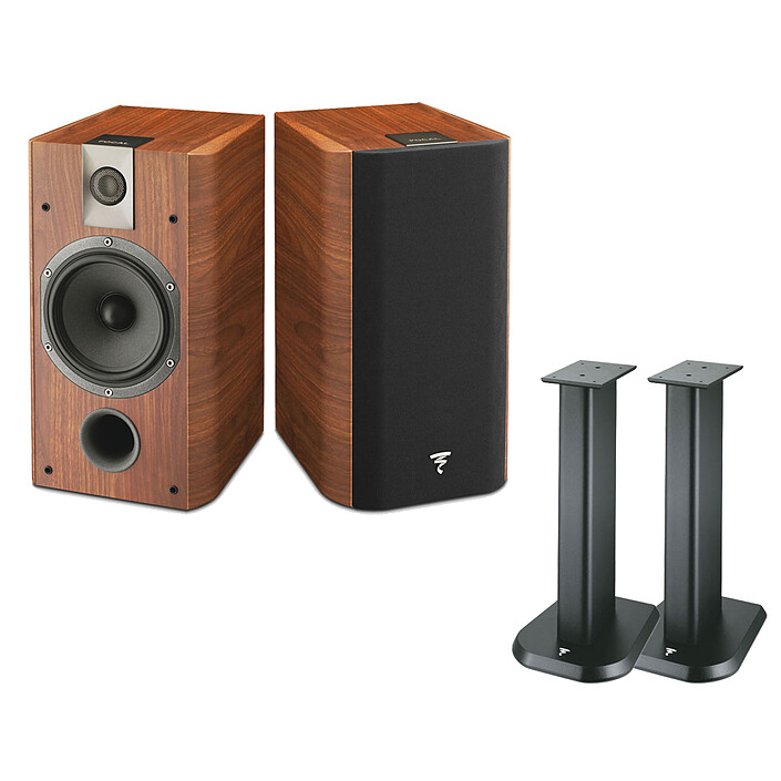Focal Chorus 706 Noyer + Focal Chorus S 700 (par paire)