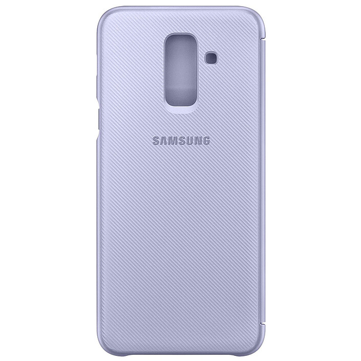 Avis Samsung Flip Wallet Lavande Galaxy A6+ 2018
