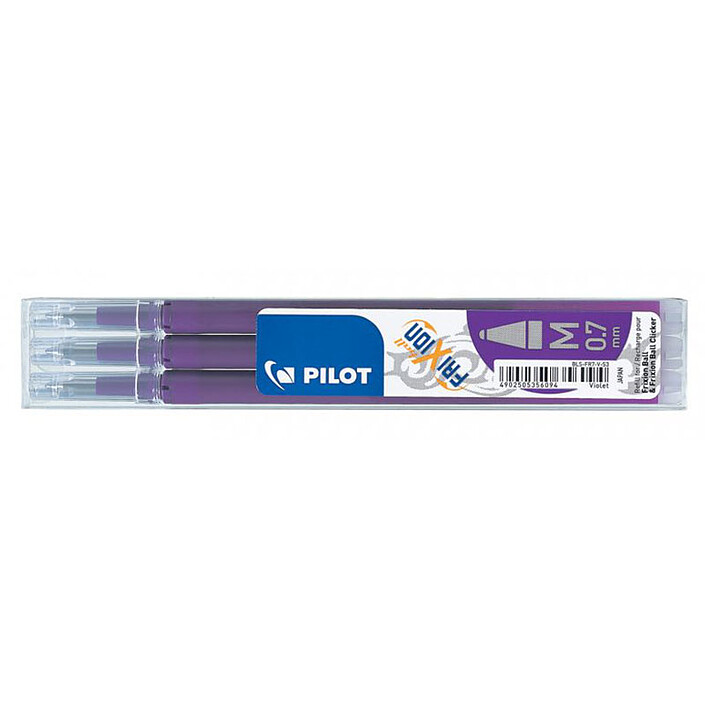 PILOT Recharges pour FriXion Ball Violet pointe 0,7mm