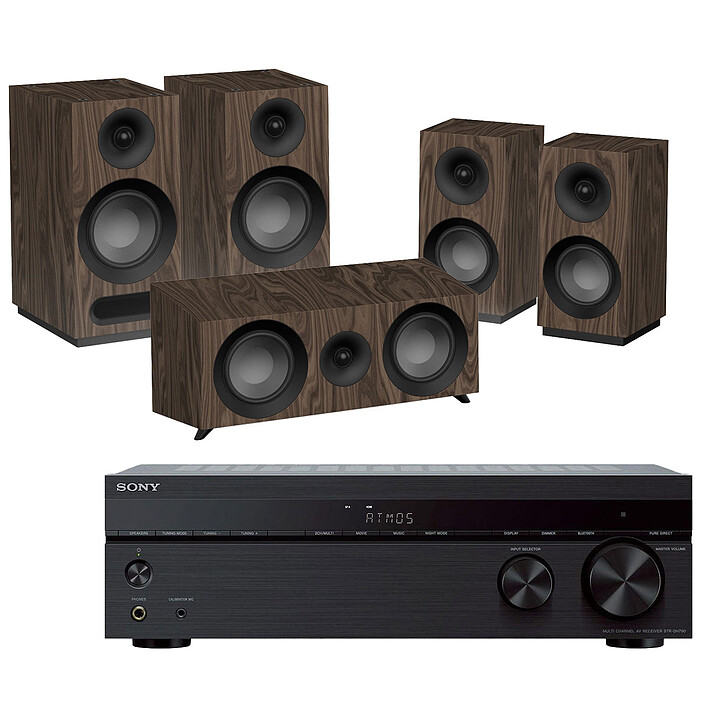 Sony STR-DH790 + Jamo S 803 HCS Noyer