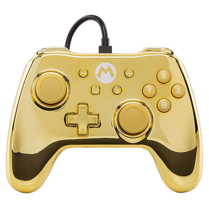 PowerA Nintendo Switch Chrome Wired Controller - Mario