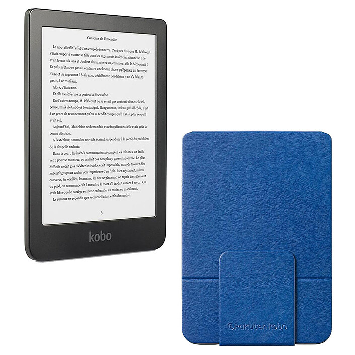 Kobo Clara HD avec SleepCover Bleu
