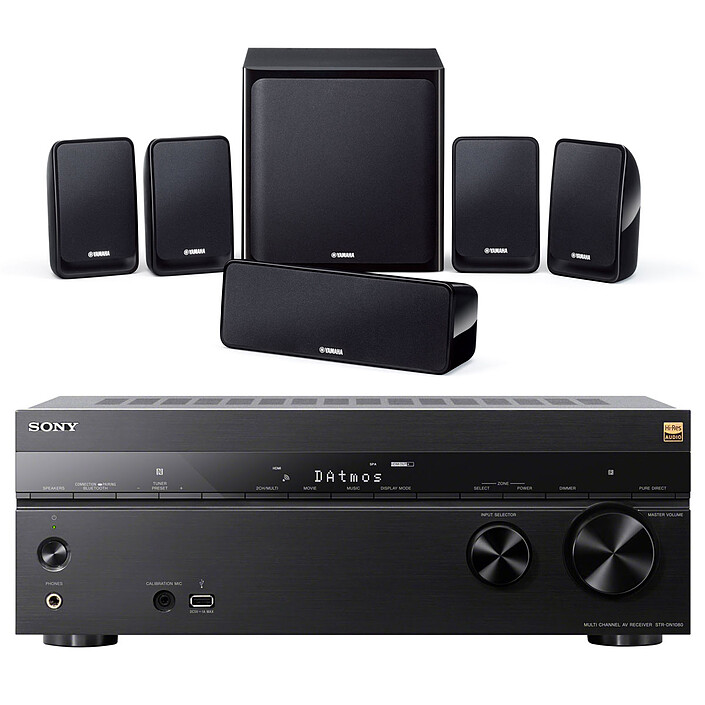 Sony STR-DN1080 + Yamaha NS-P20