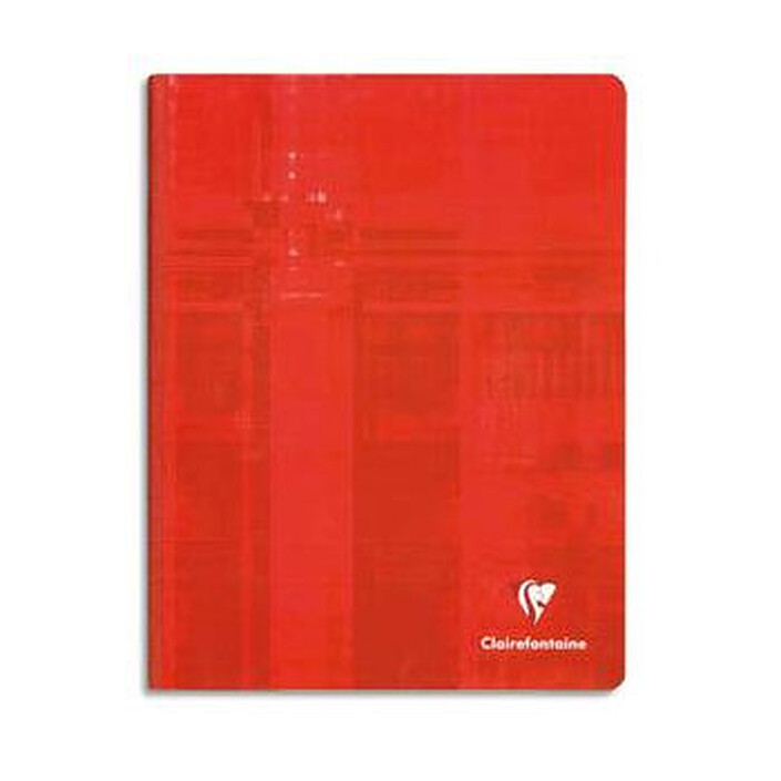 Clairefontaine Cahier 288 pages 27 x 29.7 cm petits carreaux 5 x 5 mm coloris aléatoires