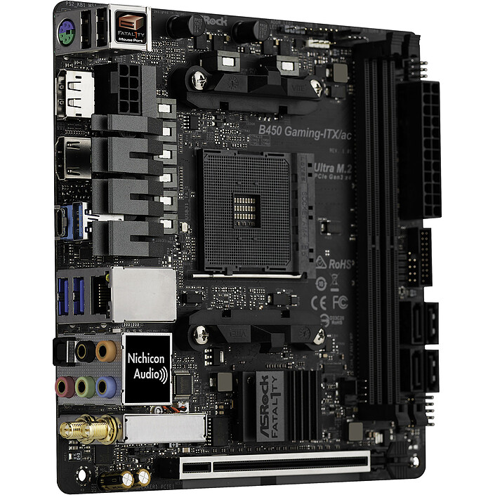 Acheter ASRock Fatal1ty B450 Gaming-ITX_ac