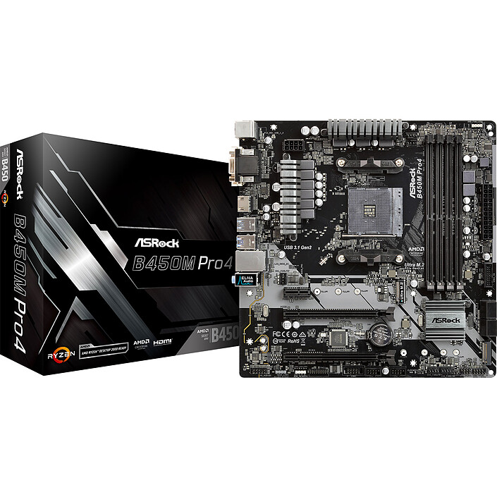 ASRock B450M-Pro 4