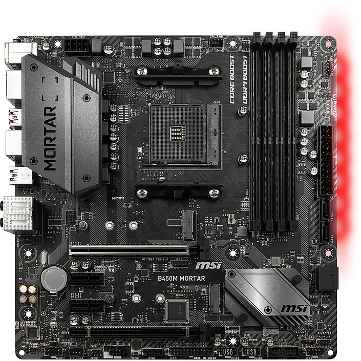 Avis MSI B450M MORTAR
