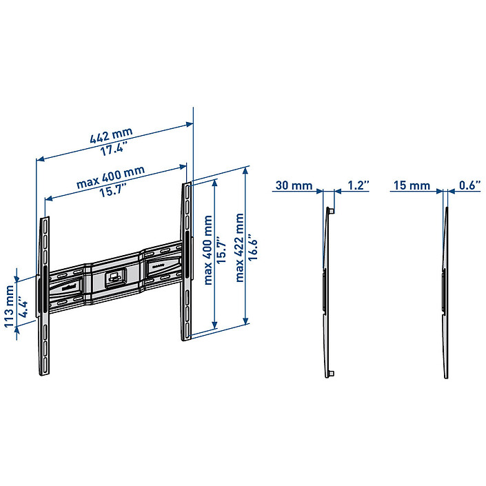 Avis Meliconi Pack VESA 400 Fixe