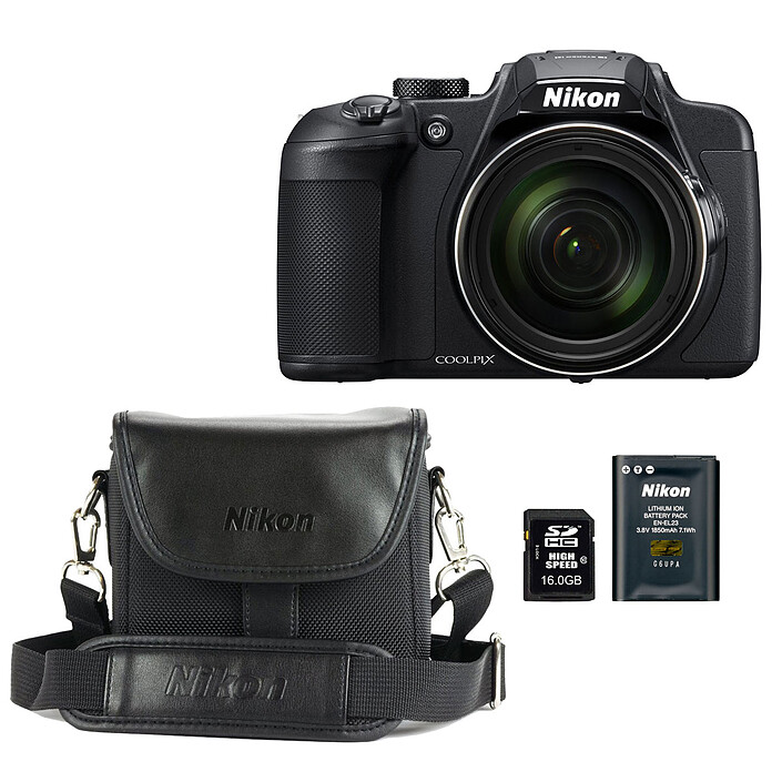Nikon Coolpix B700 Noir + CS-P08 + ALM0016C10 + EN-EL23