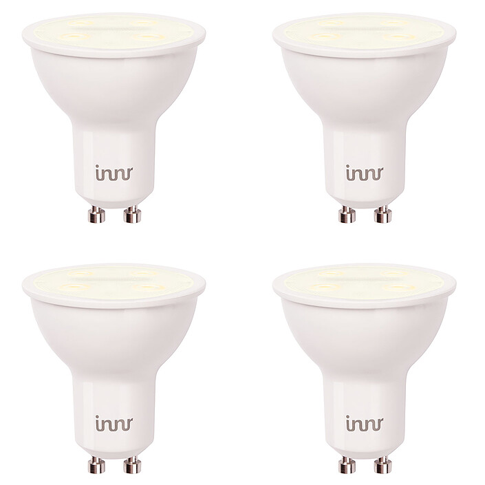 Innr Lightning Smart Spot GU10 - Blanc chaud - Pack de 4