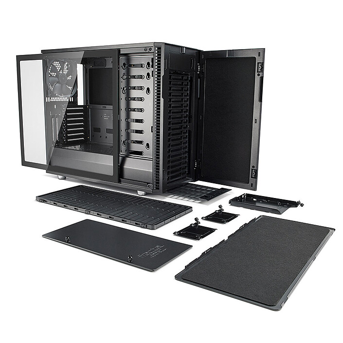 Fractal Design Define R6 Grey TG pas cher