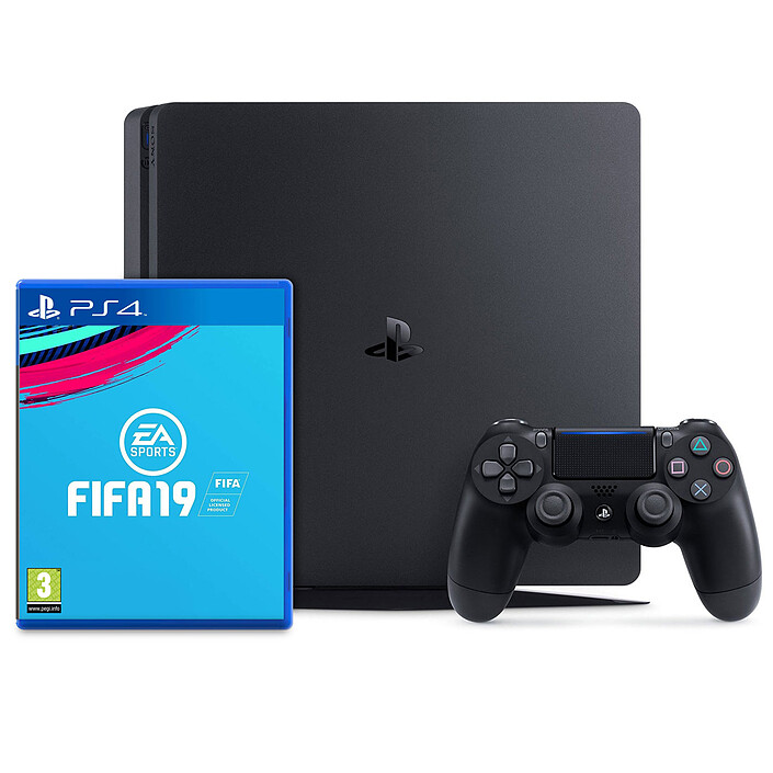 Sony PlayStation 4 Slim (1 To) + FIFA 19