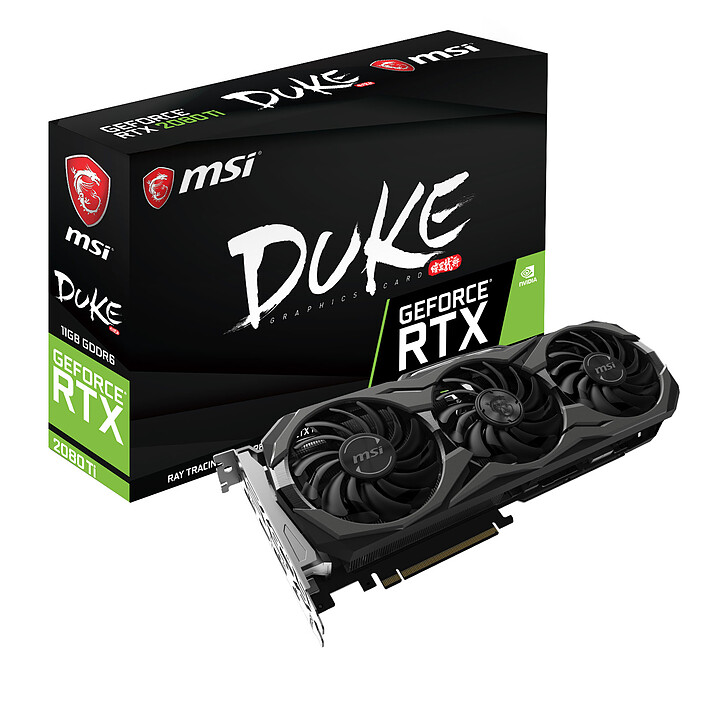 MSI GeForce RTX 2080 Ti DUKE 11G OC