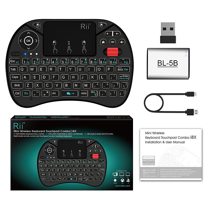 Riitek RII Mini i8X (AZERTY) pas cher