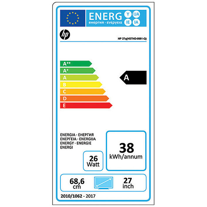 HP 27" LED - 27q (3FV90AA#ABB) a bajo precio