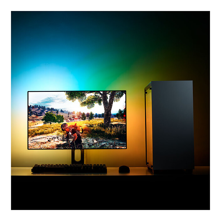 NZXT HUE 2 Ambient RGB Lighting Kit (21"-26") pas cher