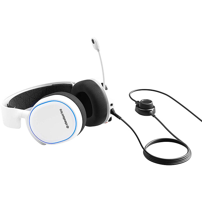 SteelSeries Arctis 5 2019 (blanc) pas cher