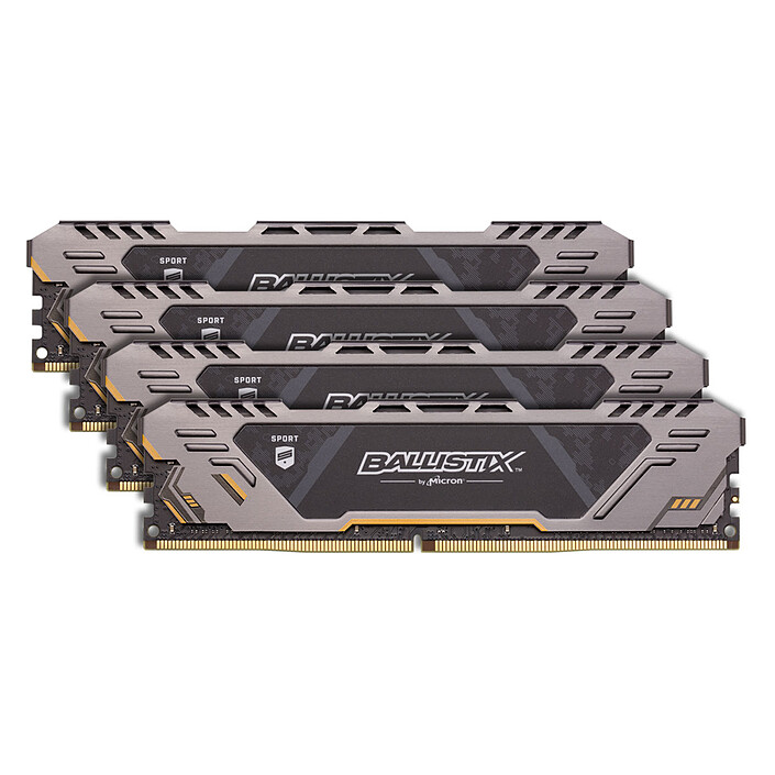 Ballistix Sport AT 32 Go (4 x 8 Go) DDR4 3000 MHz CL17