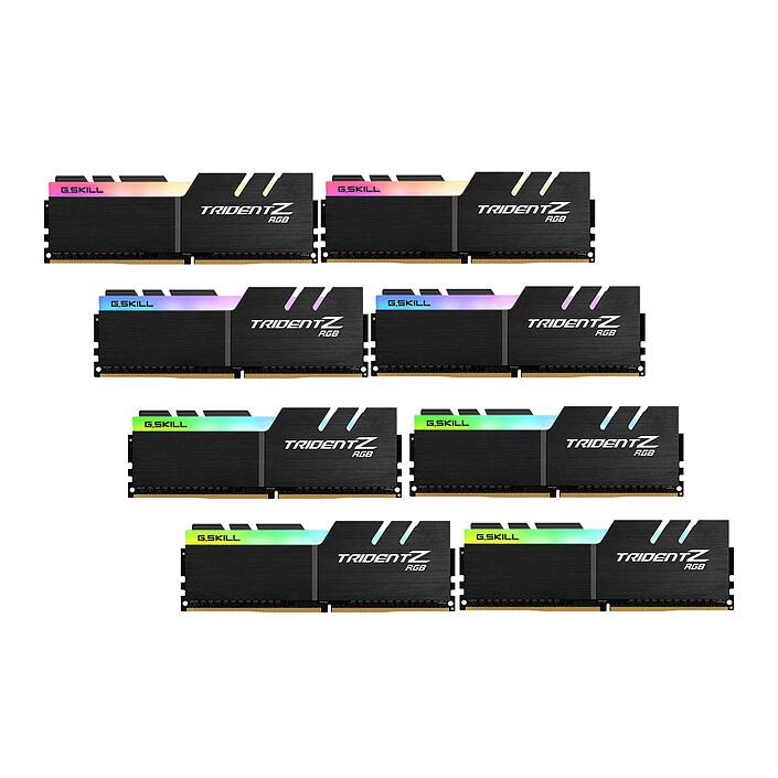 G.Skill Trident Z RGB 64 Go (8x 8 Go) DDR4 3200 MHz CL16