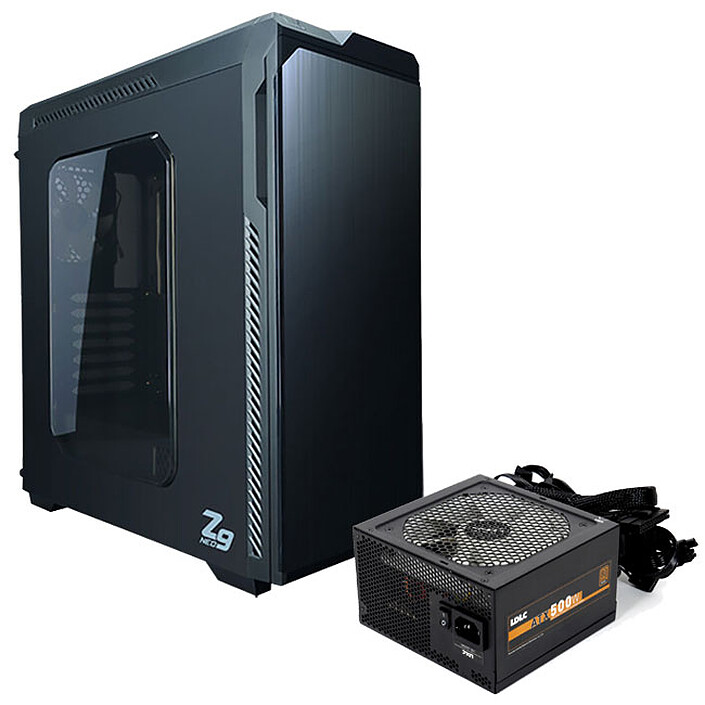 Zalman Z9 Neo Noir + LDLC EC-500 Quality Select 80PLUS Bronze