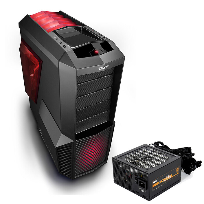 Zalman Z11 Plus HF1 + LDLC EC-500 Quality Select 80PLUS Bronze